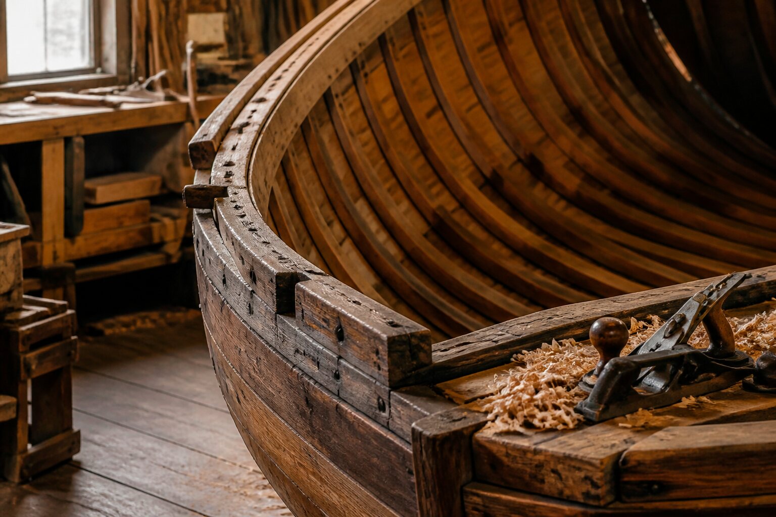 Why wooden hulls mattered to minesweepers: The material choice makes sense when a minesweeper is read as a working system rather than a silhouette.